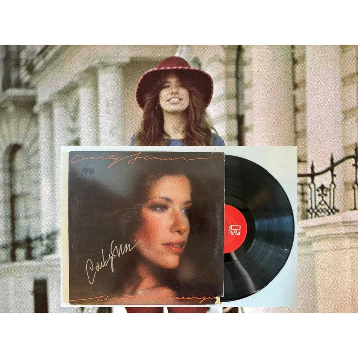 Carly Simon "Another Passenger" original lp signed with proof