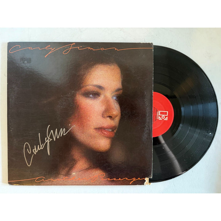 Carly Simon "Another Passenger" original lp signed with proof