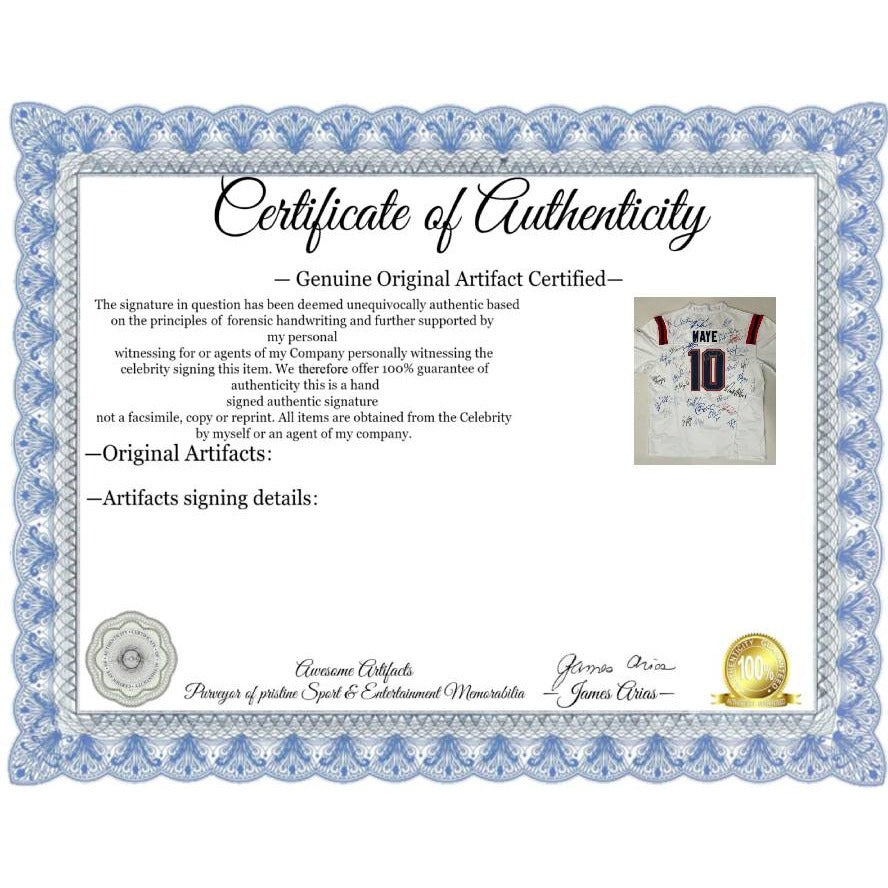 Drake Maye New England Patriots 2025 game model size xl team  signed jersey with proof