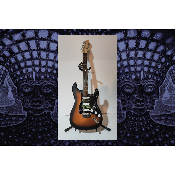 Tool: Maynard James Keenan Danny Carey, Justin Chancellor, Adam Jones authentic Fender Stratocasterelectric guitar signed with proof