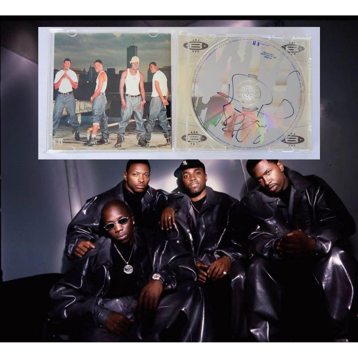 Black Street "Finally" Teddy Riley CD jacket & and CD both signed with proof