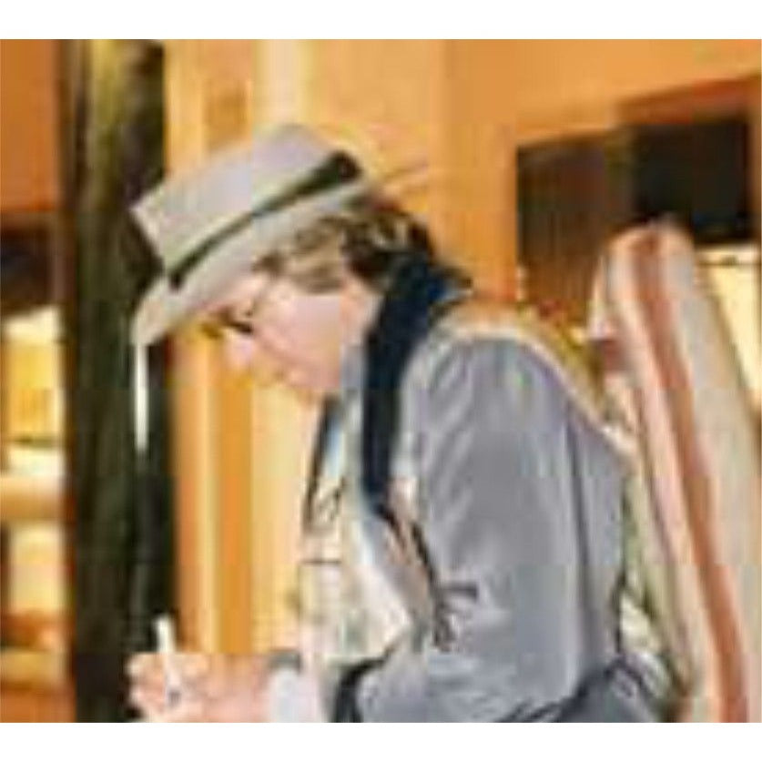 Denver, John authentic Fender Stratocaster Squier electric guitar signed with proof