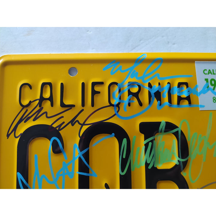 Christine original license plate signed with proof Stephen King John Carpenter