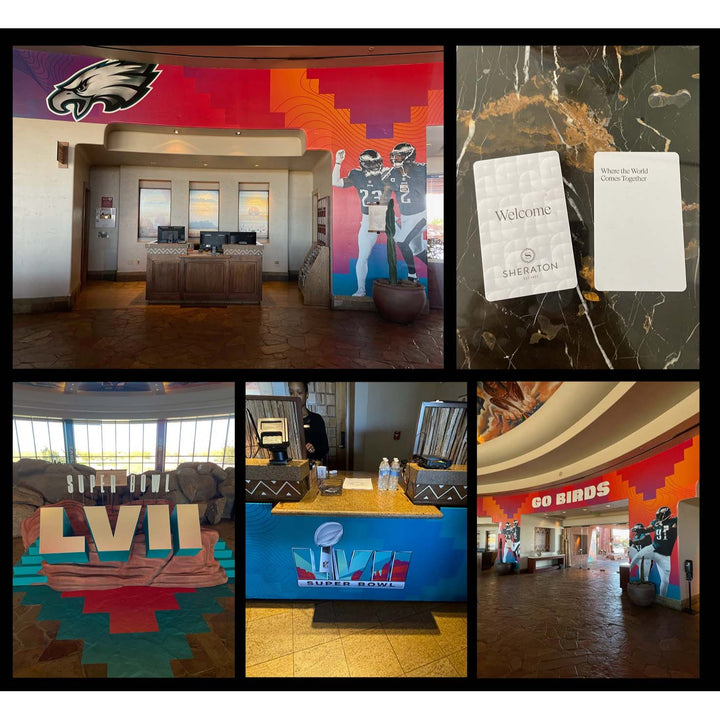 Jalen Hurts AJ Brown Devanta Smith Jason Kelce Philadelphia Eagles 2022/23 NFC champions team signed