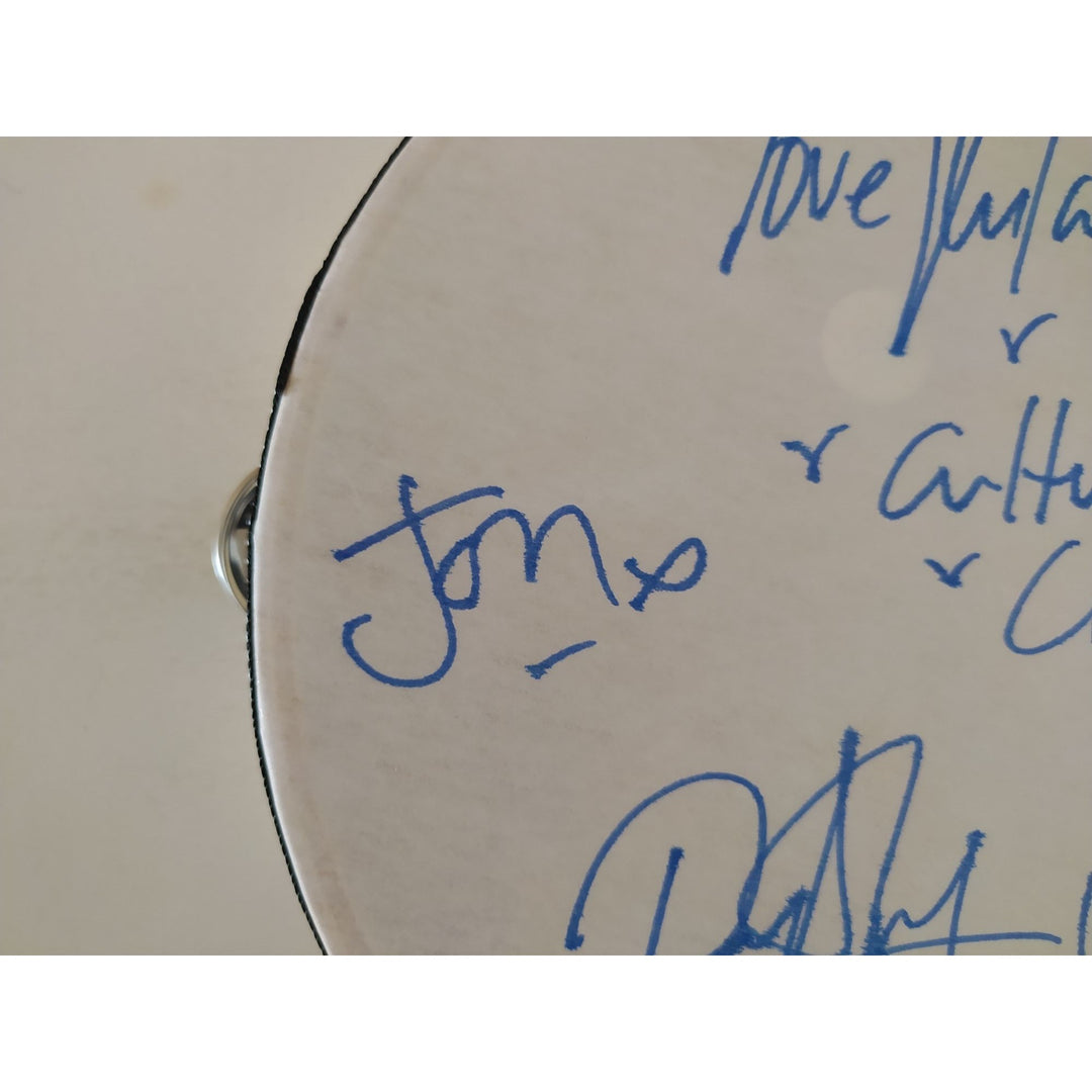 Boy George and Culture Club 14 in tambourine signed with proof