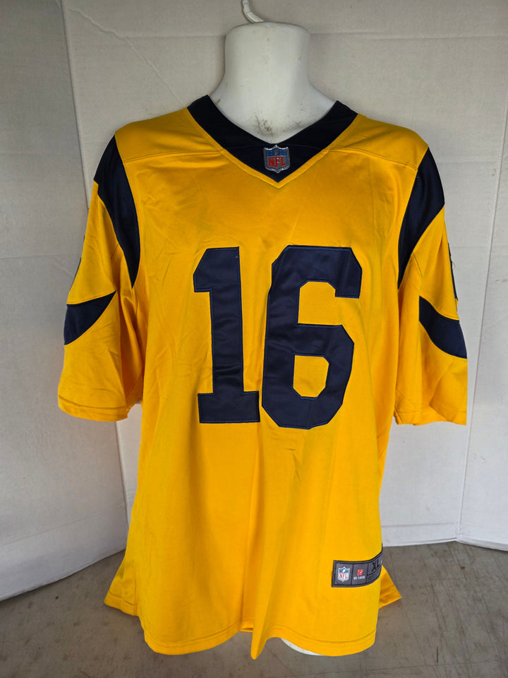 Jared Goff Los Angeles Rams jersey front