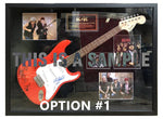 Load image into Gallery viewer, Kiss Gene Simmons, Paul Stanley, Ace Frehley, Peter Criss, Tommy Thayer, Eric Singer, Vinny Vincent and Bruce Kulick Les Paul electric guitar signed with proof
