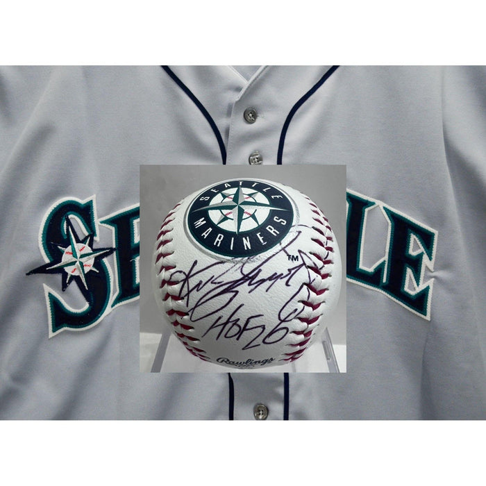 Seattle Mariners Ken Griffey Jr Rawlings MLB baseball signed with proof
