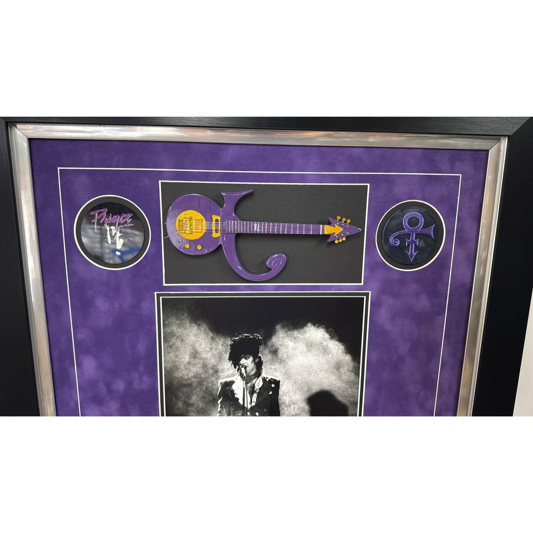 Prince Rogers Nelson signed autograph page book with museum quality frame (one of a kind with proof)