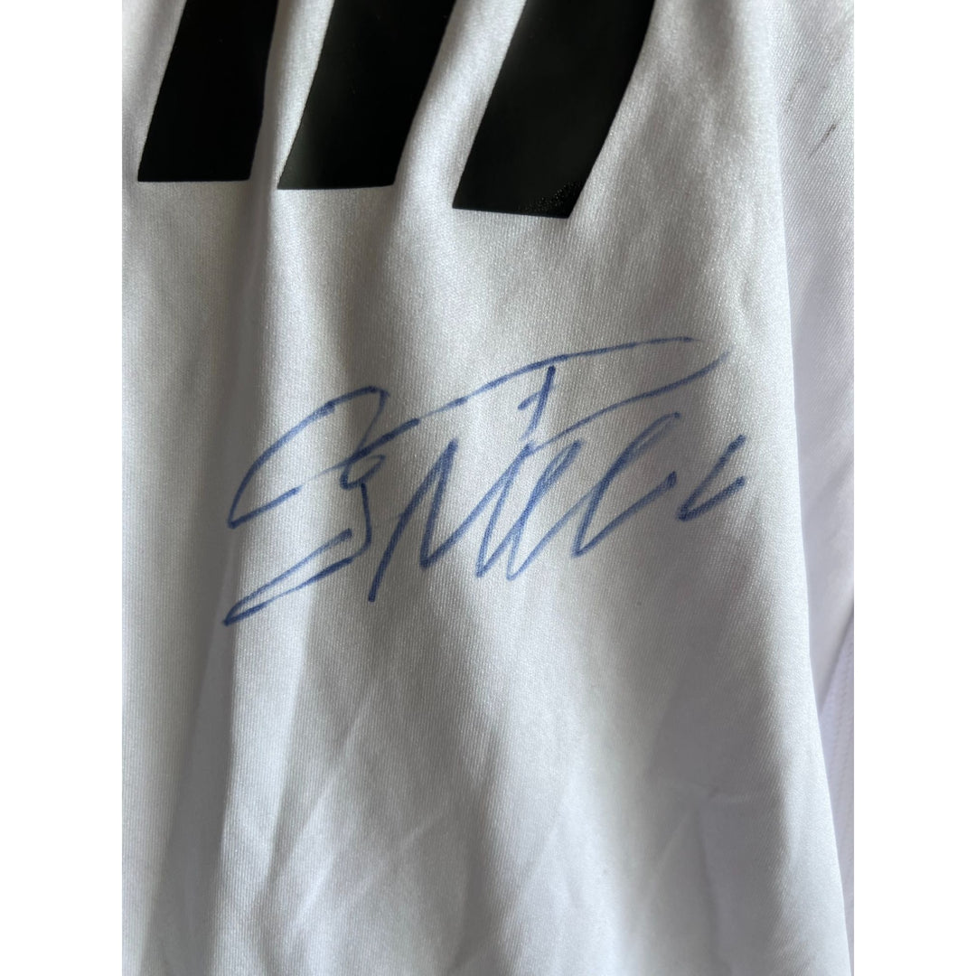 Cristiano Ronaldo Real Madrid jersey signed with proof.
