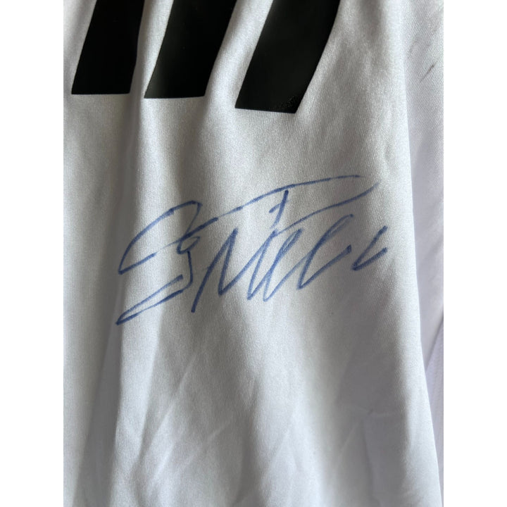 Cristiano Ronaldo Real Madrid jersey signed with proof.