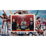 Load image into Gallery viewer, Tyrone Lue Steve Kerr Erik Spoelstra Men’s Basketball coaches USA 5x7 photo signed
