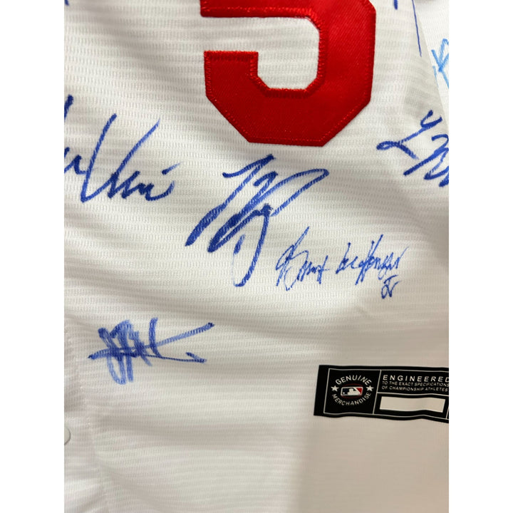 Los Angeles Dodgers 2024 World Series champs Freddie Freeman MLB Nike M game model jersey signed with proof