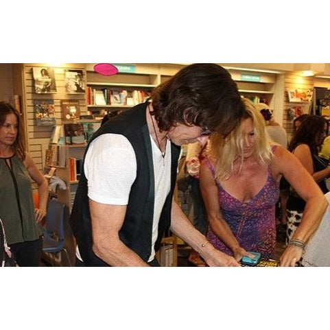 Rick Springfield full size acoustic guitar signed with proof.