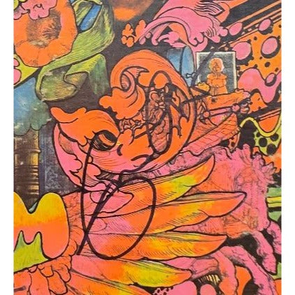 Cream Eric Clapton, Ginger Baker, Jack Bruce "Disraeli Gears" LP signed with proof.