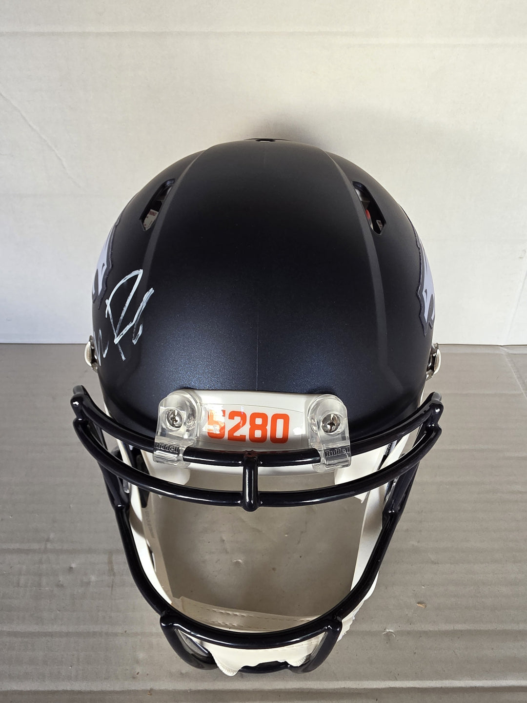 Bo Nix Sean Payton Denver Broncos Riddell Speed Authentic Game Model Helmet Signed Photo Proof.