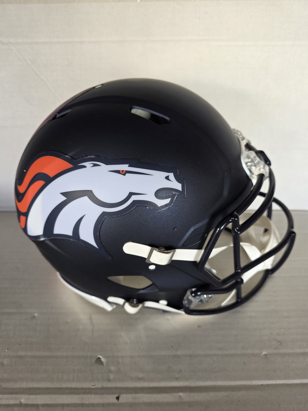 Denver Broncos Bo Nix Courtland Sutton Nik Bonitto Zach Allen Garett Bolles Sean Payton Riddell Speed Authentic Game Model Helmet Signed Variant B.