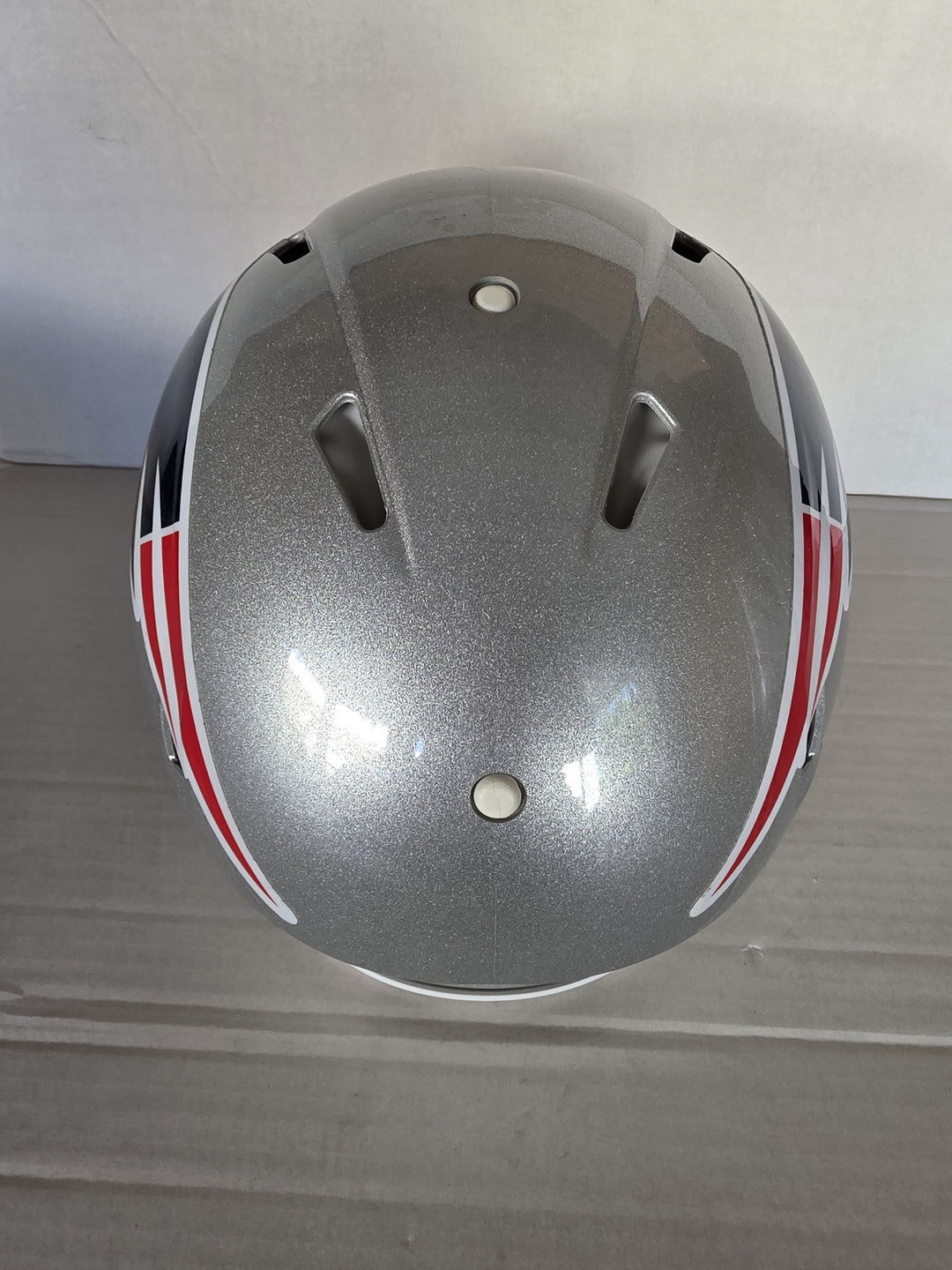 Drake Maye New England Patriots Riddell Speed Authentic Game Model Helmet Signed With Photo Proof.