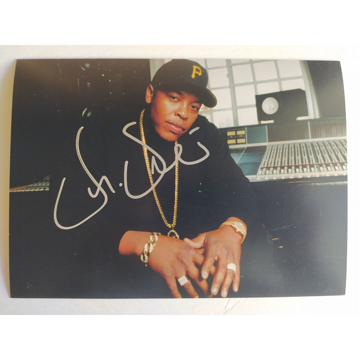 Andre Romell Young "Dr. Dre" 5x7 photo signed with proof