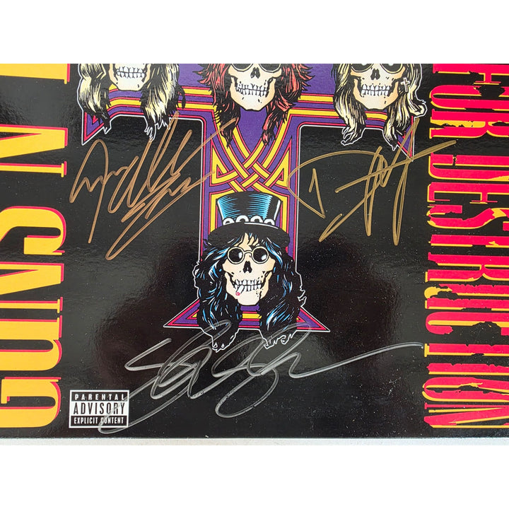 Guns n Roses ''Appetite for Destruction'' LP signed with proof.