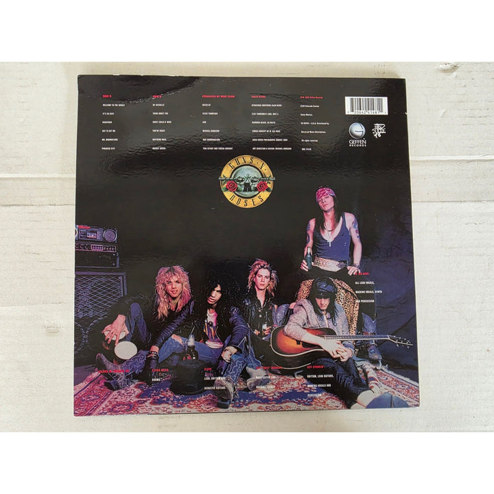 Guns n Roses ''Appetite for Destruction'' LP signed with proof.