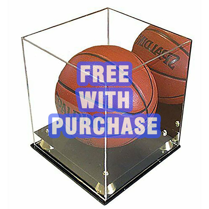 Cleveland Cavaliers LeBron James Kyrie Irving NBA champions team signed basketball with proof.