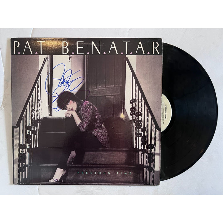 Pat Benatar precious time original LP signed