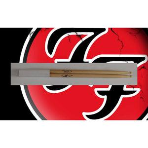 David Grohl Nirvana Foo Fighters drummer signed drumsticks with proof