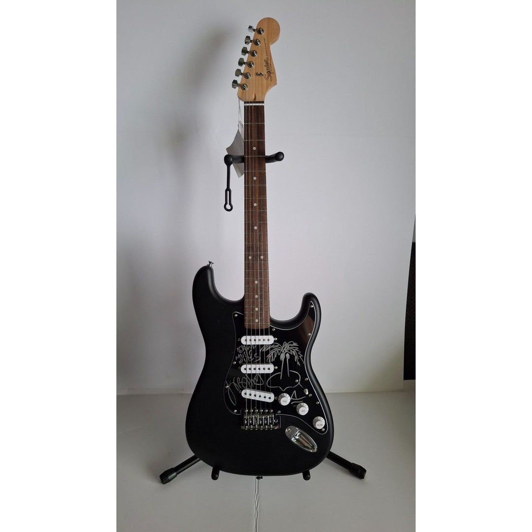 Jimmy Buffett Fender Stratocaster full size electric guitar signed with proof