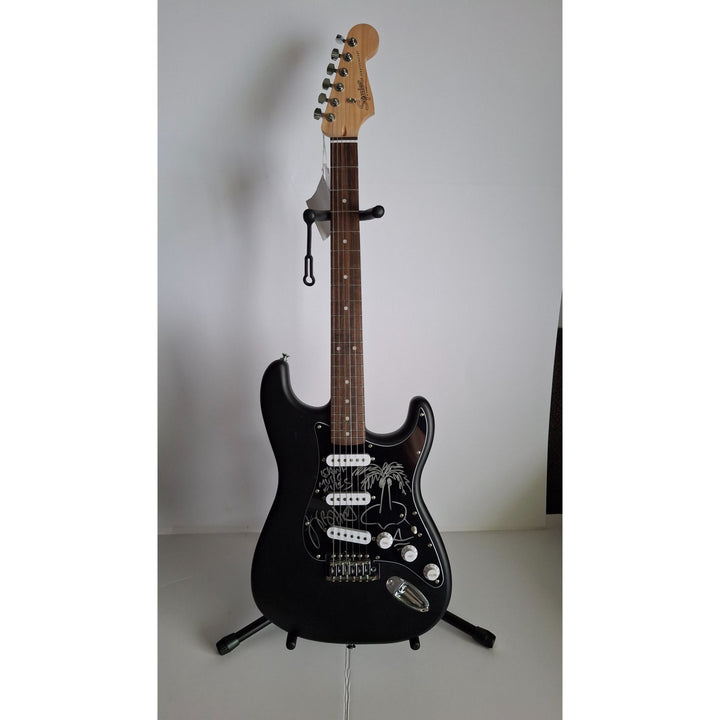 Jimmy Buffett Fender Stratocaster full size electric guitar signed with proof