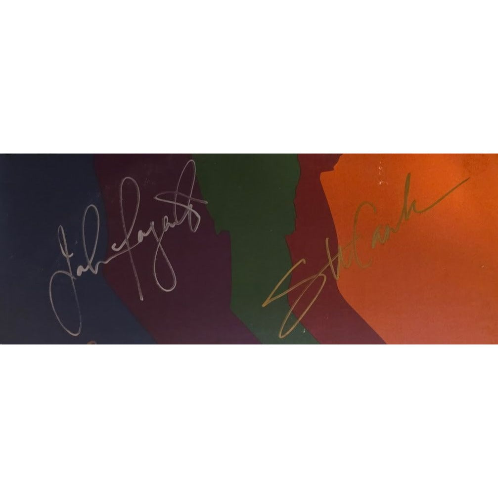 Creedence Clearwater Revival CCR "Creedence Gold" LP signed with proof.