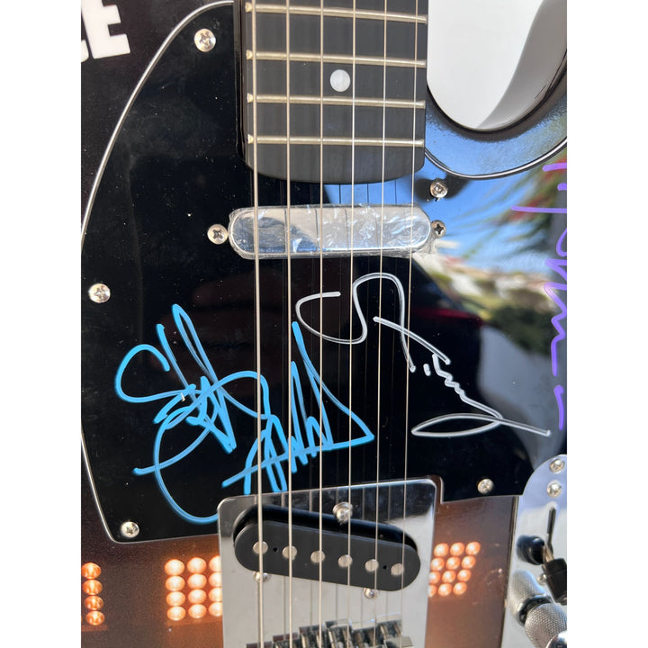 Sting Gordon Summer Stuart Copeland Andy Summers  The Police One of a Kind" telecaster full size electric guitar signed with proof.