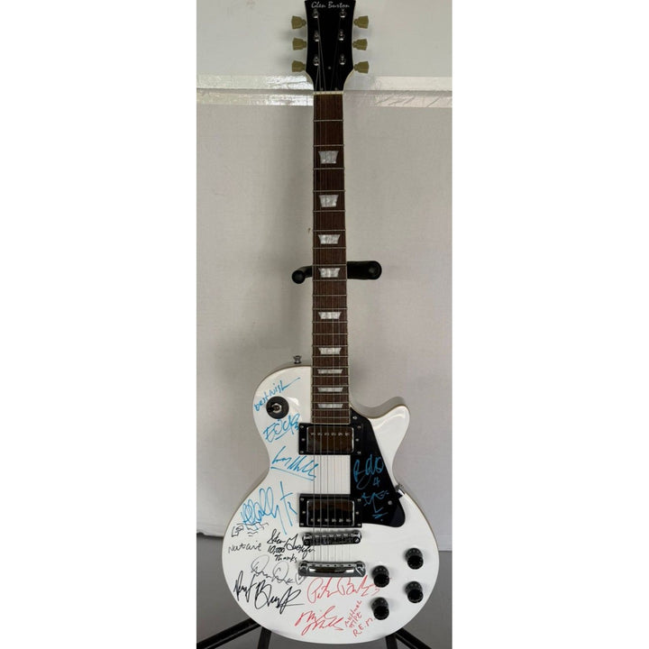 U2 The Edge, Adam Clayton, Larrey Mullen, Bono 10,000 Maniacs Natalie Merchant & REM Mike Mills, Michael Stipe, Bill Berry and Peter Buck .