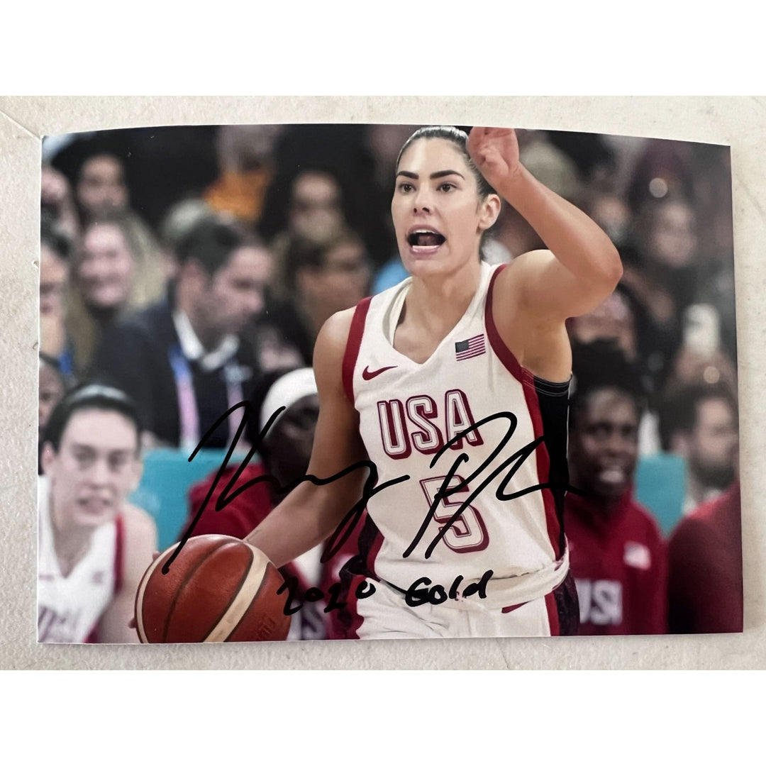 Kelsey Plum USA Women Basketball Team 5x7 signed