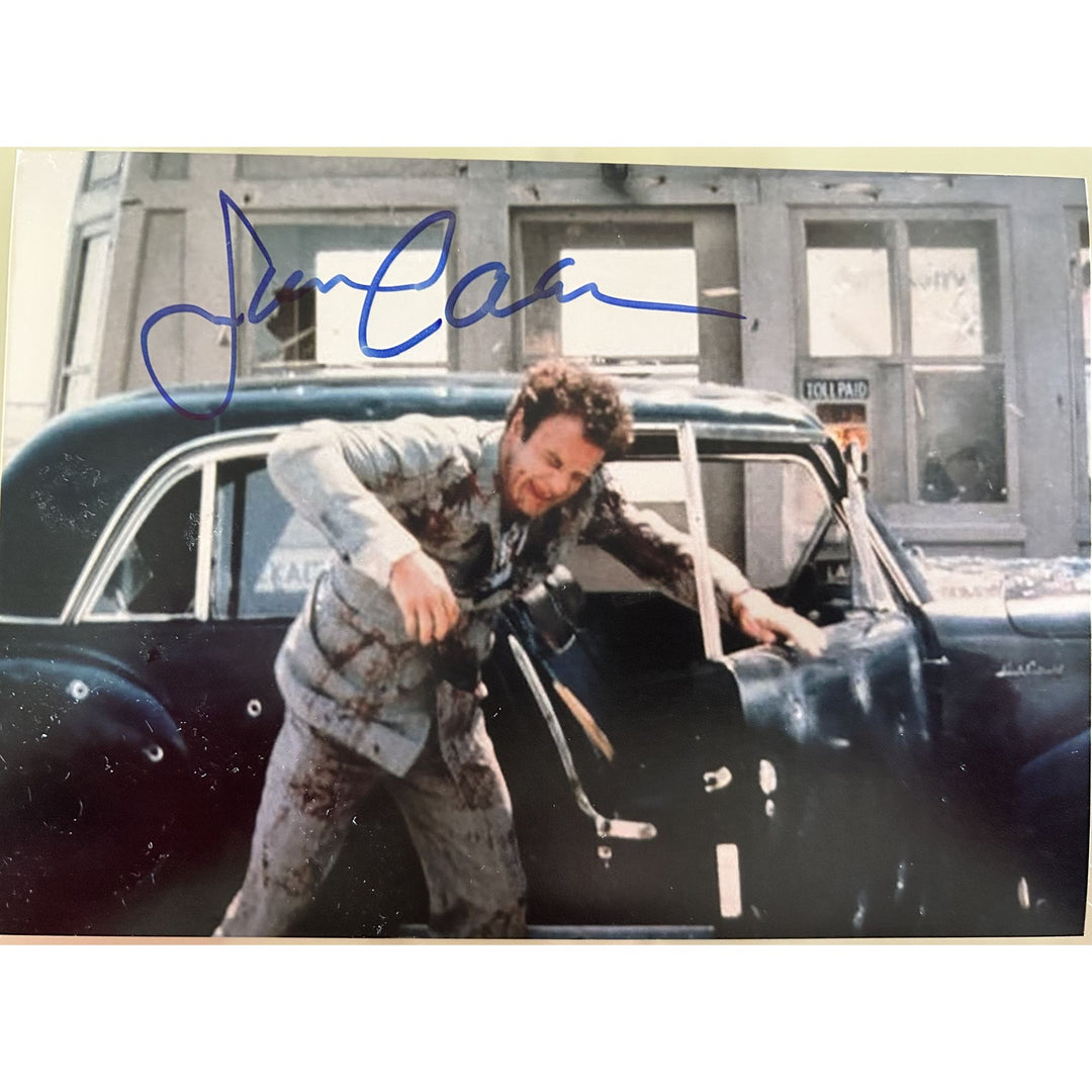 James Caan "Sonny Corleone, The Godfather" 5X7 photo signed with proof.