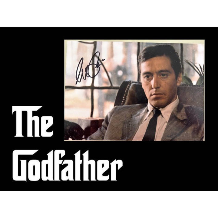 Al Pacino "Michael Corleone, The Godfather" 5X7 photo signed with proof.