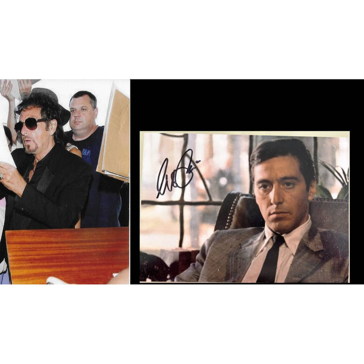 Al Pacino "Michael Corleone, The Godfather" 5X7 photo signed with proof.