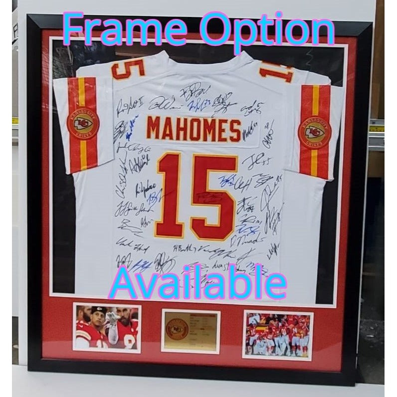 Peyton Manning Denver Broncos game model Jersey size extra large sign with proof