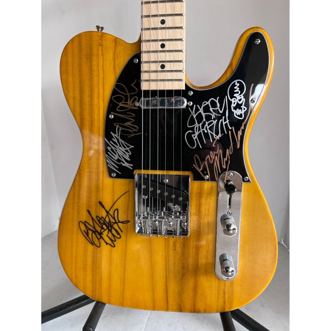 Jerry Garcia Bill Weir Mickey Hart Phil Lesh The Grateful Dead Telecaster electric guitar signed with proof