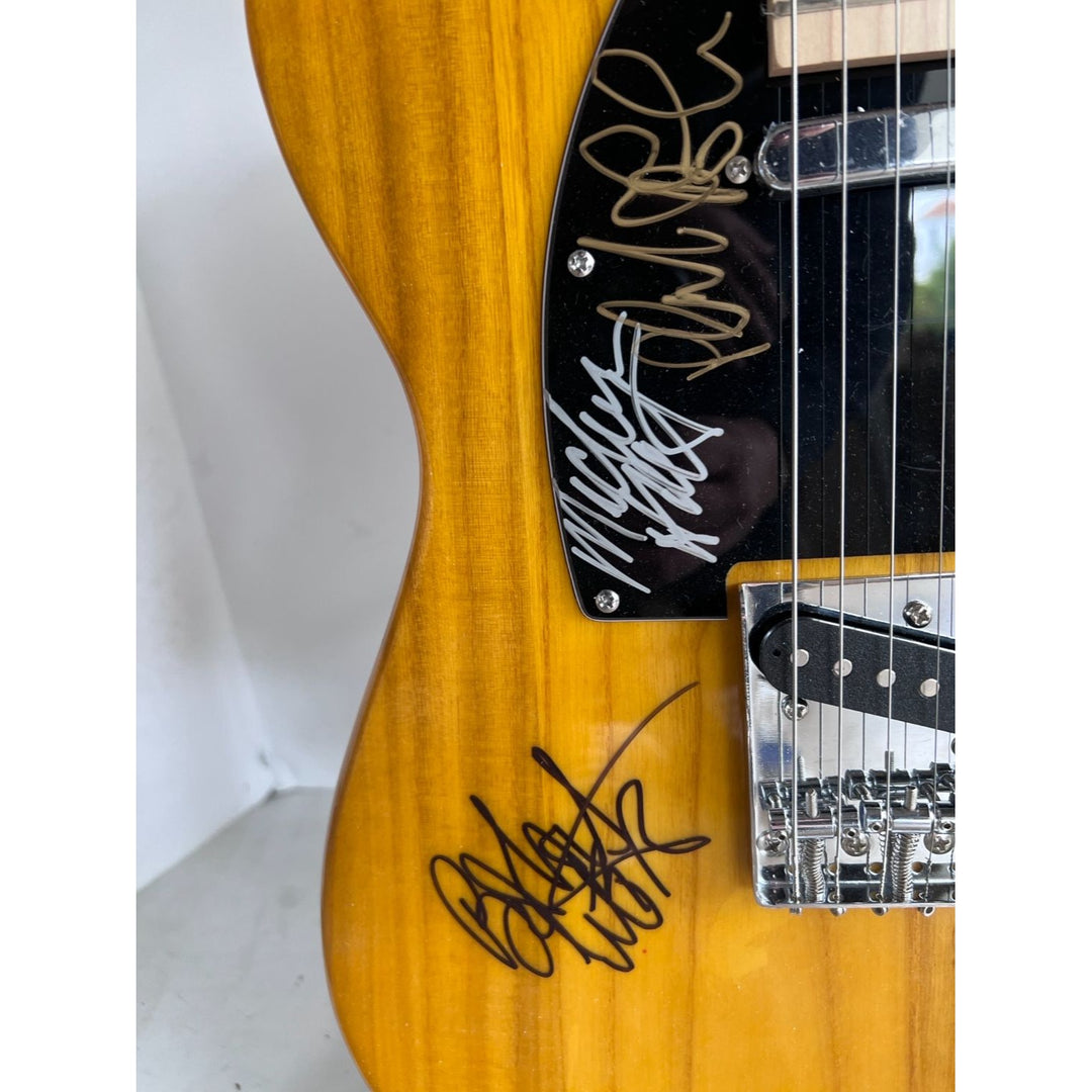 Jerry Garcia Bill Weir Mickey Hart Phil Lesh The Grateful Dead Telecaster electric guitar signed with proof