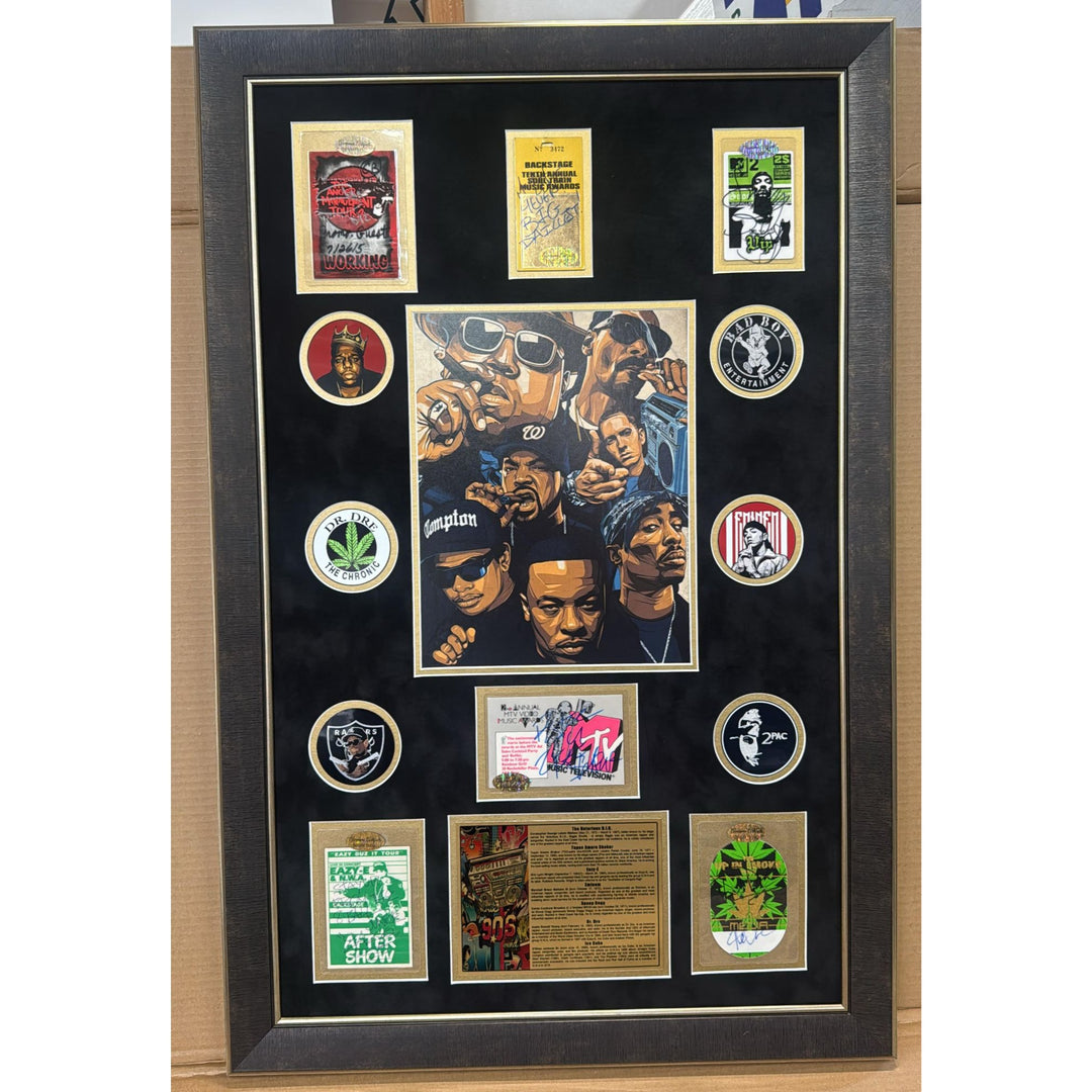 Raps Royalty Biggie Smalls Tupac Shakur Dr Dre Eminem Snoop Dog Eazy - E & Ice Cube