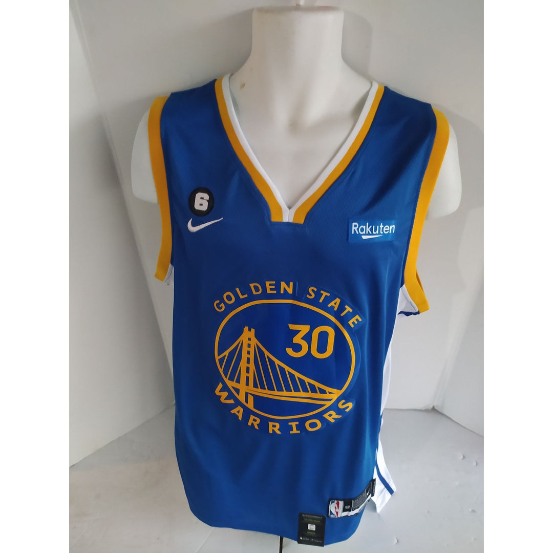 Stephen Curry Golden State Warriors game model Jersey signed with proof