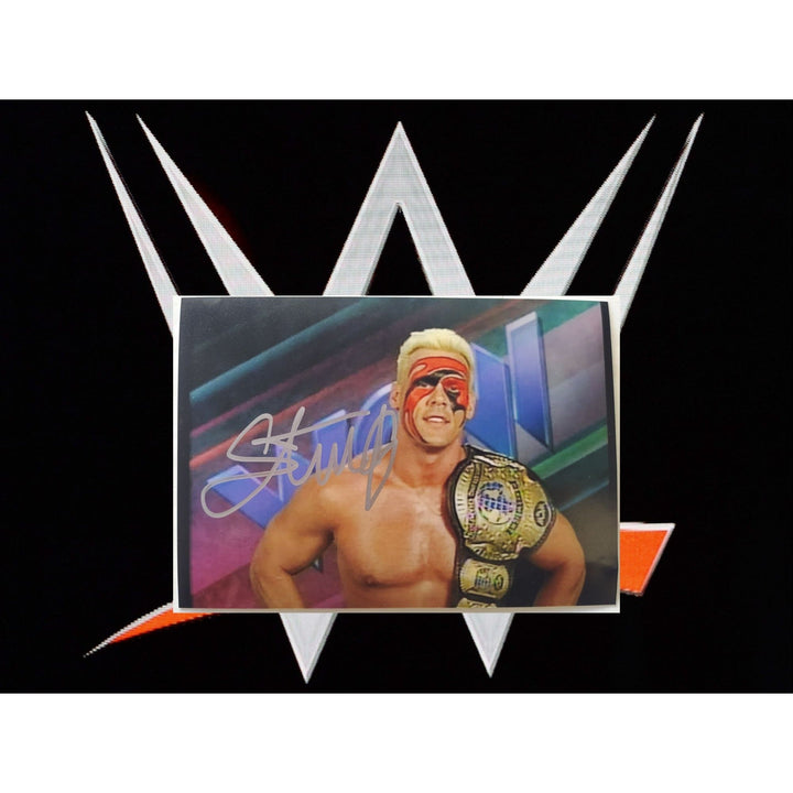 WWE Wrestling Legend "Sting" signed 5x7 photo with proof Awesome Artifacts