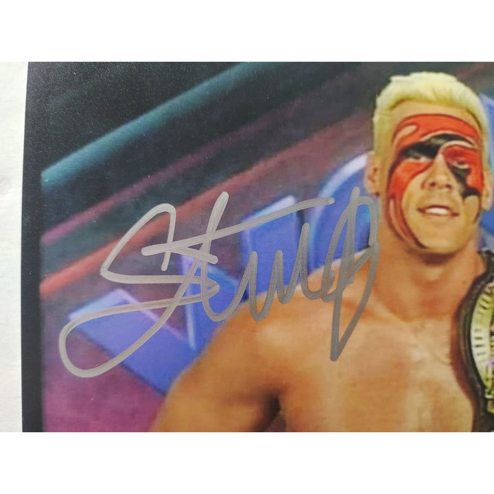 WWE Wrestling Legend "Sting" signed 5x7 photo with proof Awesome Artifacts