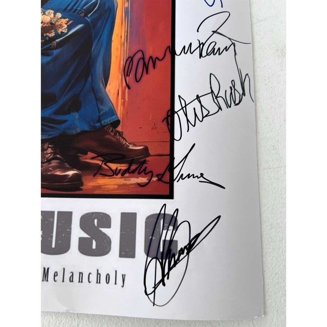 Blues legends (20 ) B. B. King  , John Mayer, Keith Richards, Eric Clapton 16x20 photo signed with proof.