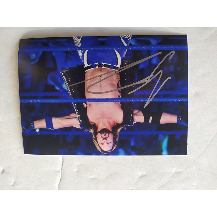 WWE Wrestling Legend "A.J. Styles" signed 5x7 photo with proof Awesome Artifacts