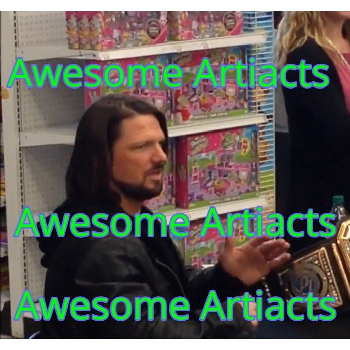 WWE Wrestling Legend "A.J. Styles" signed 5x7 photo with proof - Awesome Artifacts