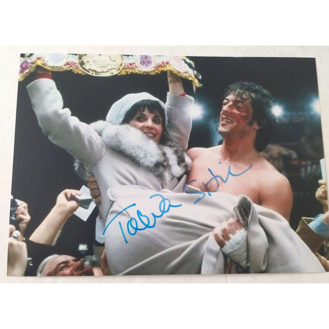 Talia Shire, "Adrian Pennino-Balboa", Rocky, 5x7 photo, signed with proof