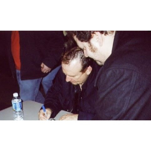 Men At Work, Colin Hay, Ron Strykert, Greg Ham, Jerry Speiser and John Rees full size acoustic guitar signed.