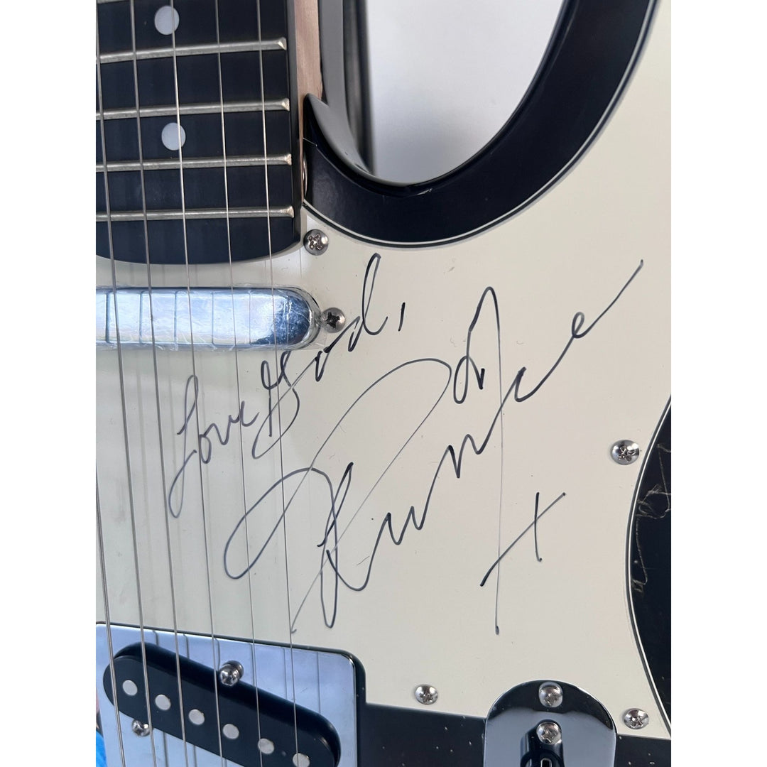 Prince Rogers Nelson one of a kind telecaster full size electric guitar signed with proof.